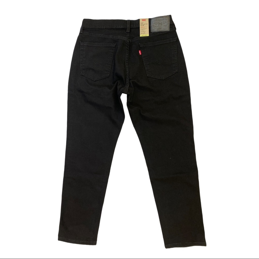 Levi’s 532 Athletic Slim Jeans in Black 34… - Picture 3 of 5